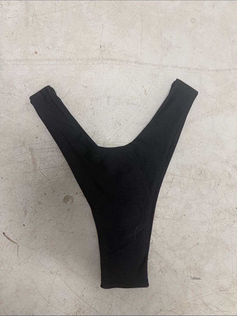 Black High-Cut Bikini Bottom - BRAND NEW - Never Worn NWOT - Size Large